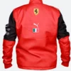 Charles Leclerc 2023 Ferrari F1 Racing Jacket Back Image