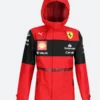 Charles Leclerc Scuderia Ferrari F1 Rain Jacket