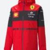 Charles Leclerc Scuderia Ferrari F1 Rain Jacket Front Image