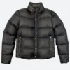 Chrome Hearts Puffer Black Jacket Front Image