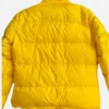 Chrome Hearts Puffer Yellow Jacket Back Image