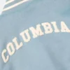 Columbia University Varsity Jacket Back Close Image