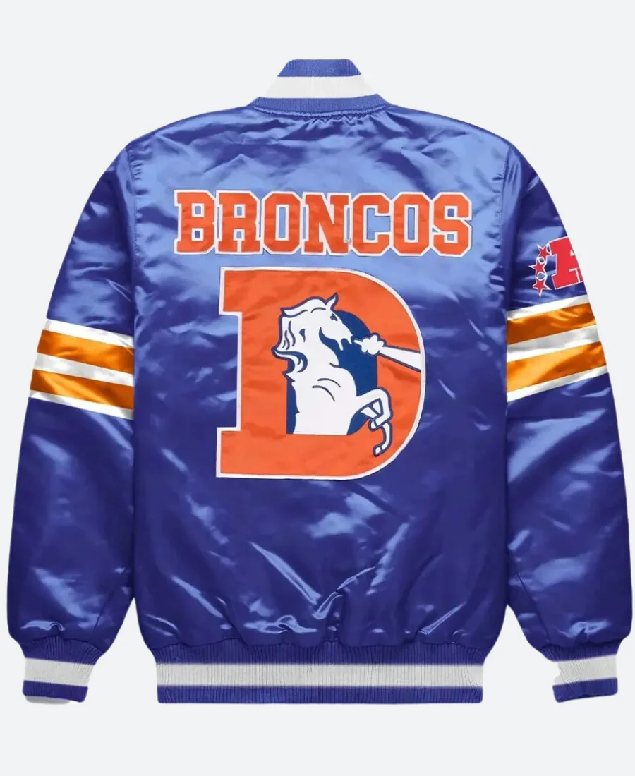 Denver Broncos Exclusive Jacket Back Image