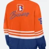 Denver Broncos Throwback Jacket Back Image