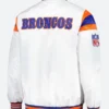 Denver Broncos Varsity Jacket Back Image