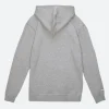 Detroit Lions Throwback Hoodie Grey Back Image