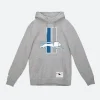 Detroit Lions Throwback Hoodie Grey Front Image
