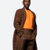 Doctor Who The Fifteenth Doctor Long Plaid Coat Actor & Character Image