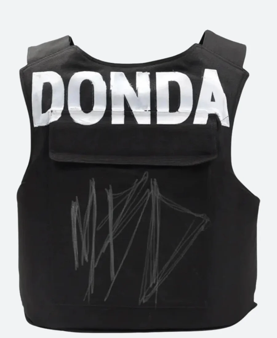 Donda Kanye West Vest Back Image