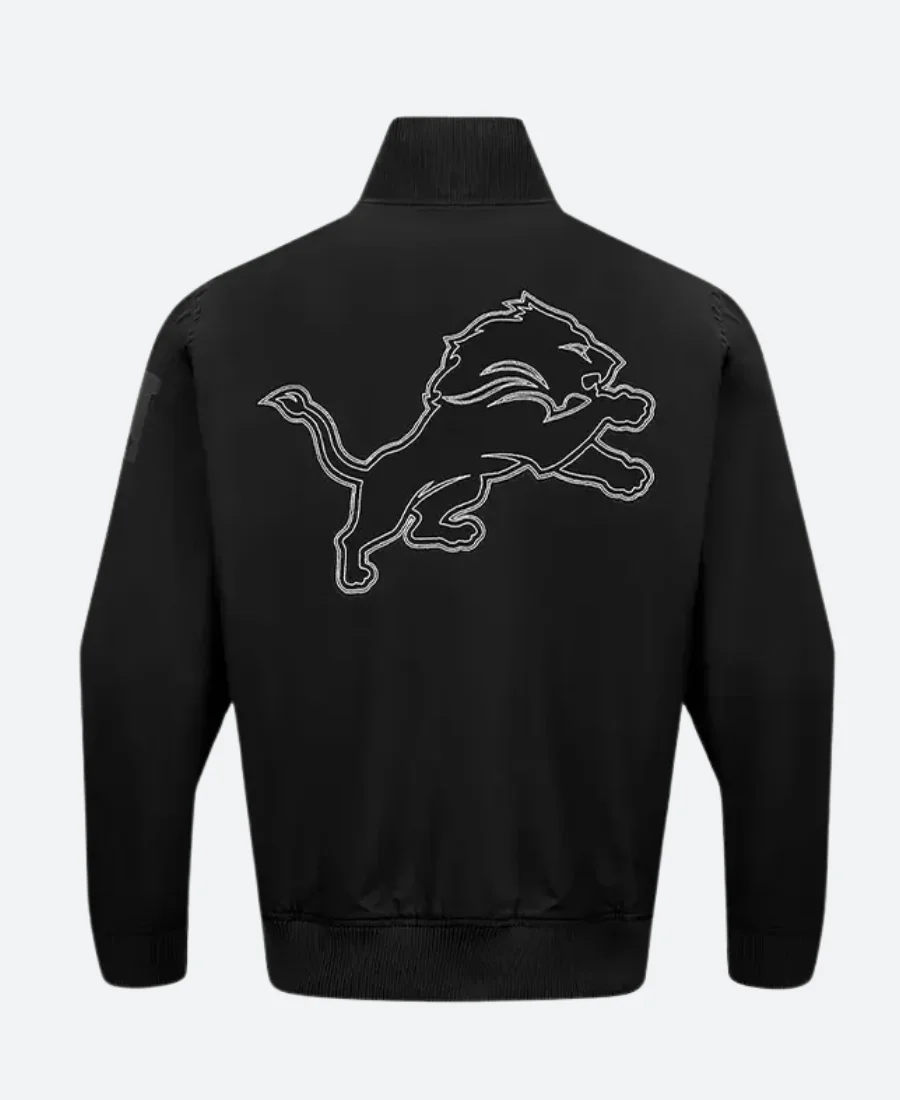 Eminem Detroit Lions Paint The City Jacket Back Image