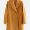 Eva Finn Fool Me Once Yellow Coat Front Image