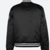 FUBU Black Bomber Jacket Back Image