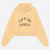 Fear Of God Essentials Cropped Hoodie