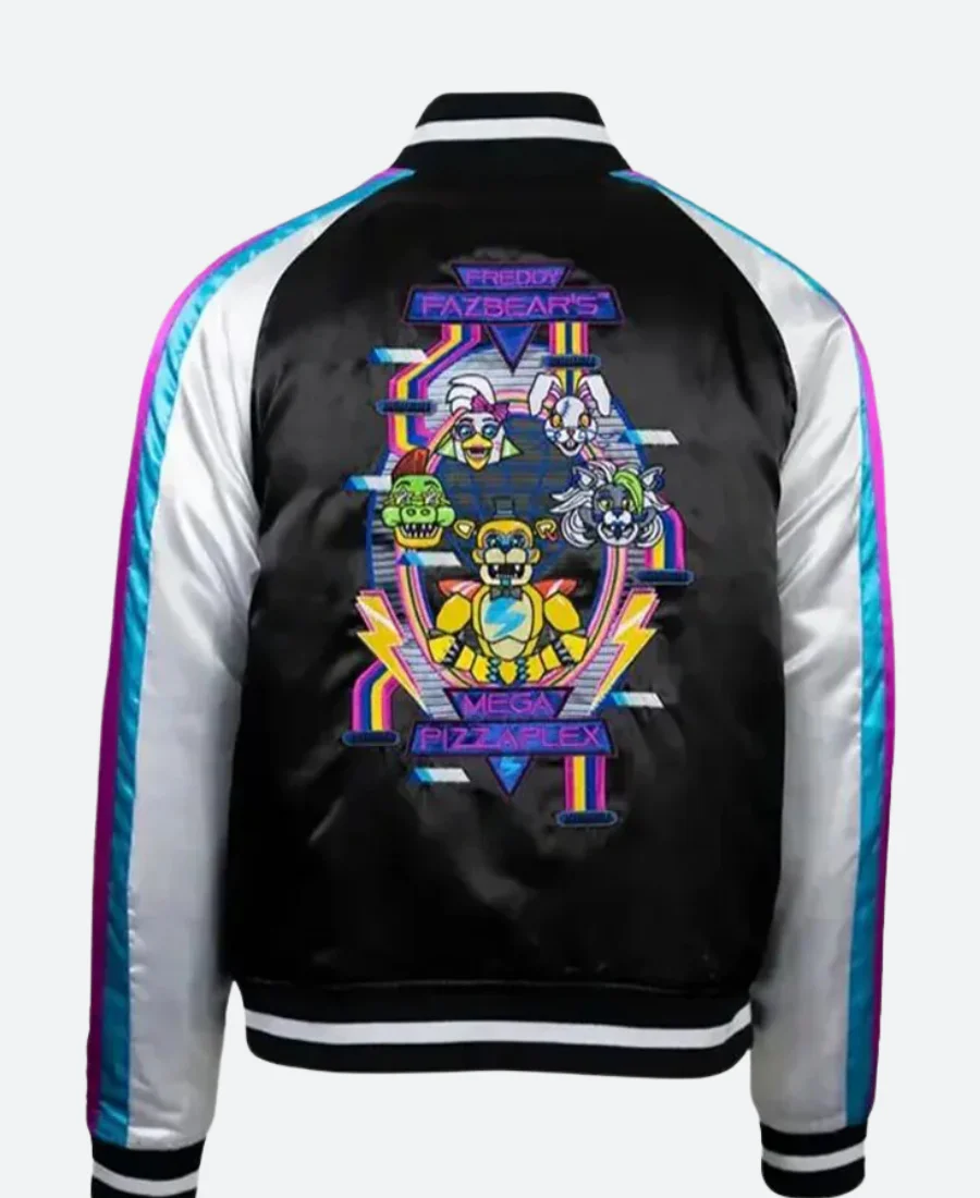 Fnaf Security Breach Jacket Back Image