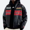 Formula 1 Pole Position Leather Jacket Front Image