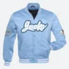 Geeks Retro University Varsity Jacket Front Image