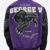 George Vs Panther Varsity Jacket Back Image