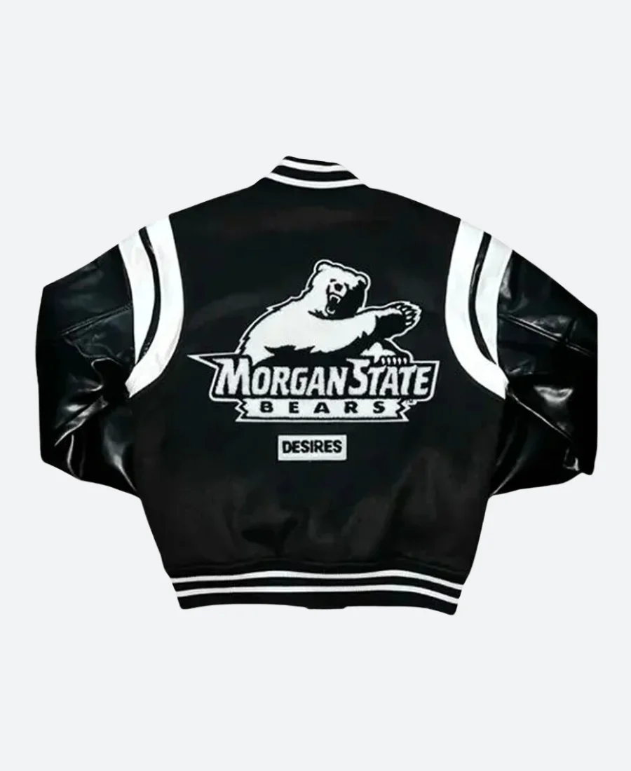 HBCU Pride Morgan State Varsity Jacket Back Image