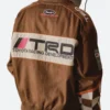 HUF X TRD Racing Jacket Back Image