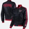 Houston Texans Overtime Varsity Jacket Front & Back Image