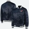 Houston Texans Starter Locker Room Varsity Jacket Front & Back Image