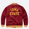 Iowa State Varsity Jacket Back Image