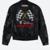 Jeff Hamilton x Formula 1 x PacSun Leather Racing Jacket Back Image