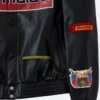 Jeff Hamilton x Formula 1 x PacSun Leather Racing Jacket Shoulder Image