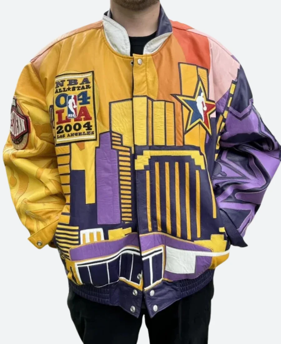 LA 2004 NBA All Star Jacket Front Image