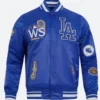 LA Dodgers 2024 World Series Champions Jacket Front Image