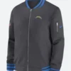 Los Angeles Chargers Nike Sideline Coach Black Bomber Jacket