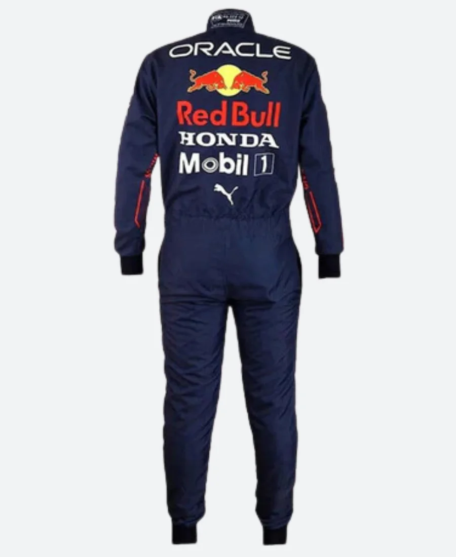 Max Verstappen F1 Honda Oracle 2022 Race Suit Bacak Image