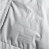 Mercedes AMG Petronas White Puffer Jacket Close Up Image