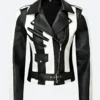 Meredith Real Housewives of SLC Leather Jacket Front Image