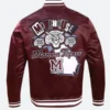 Morehouse College Maroon Tigers Jacket Back Image