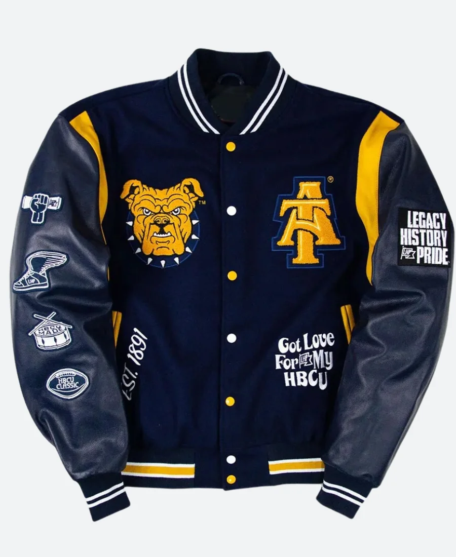 NC A&T X Motto 3.0 Aggie Pride Jacket Front Image