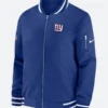 New York Giants Bomber Jacket Front Image