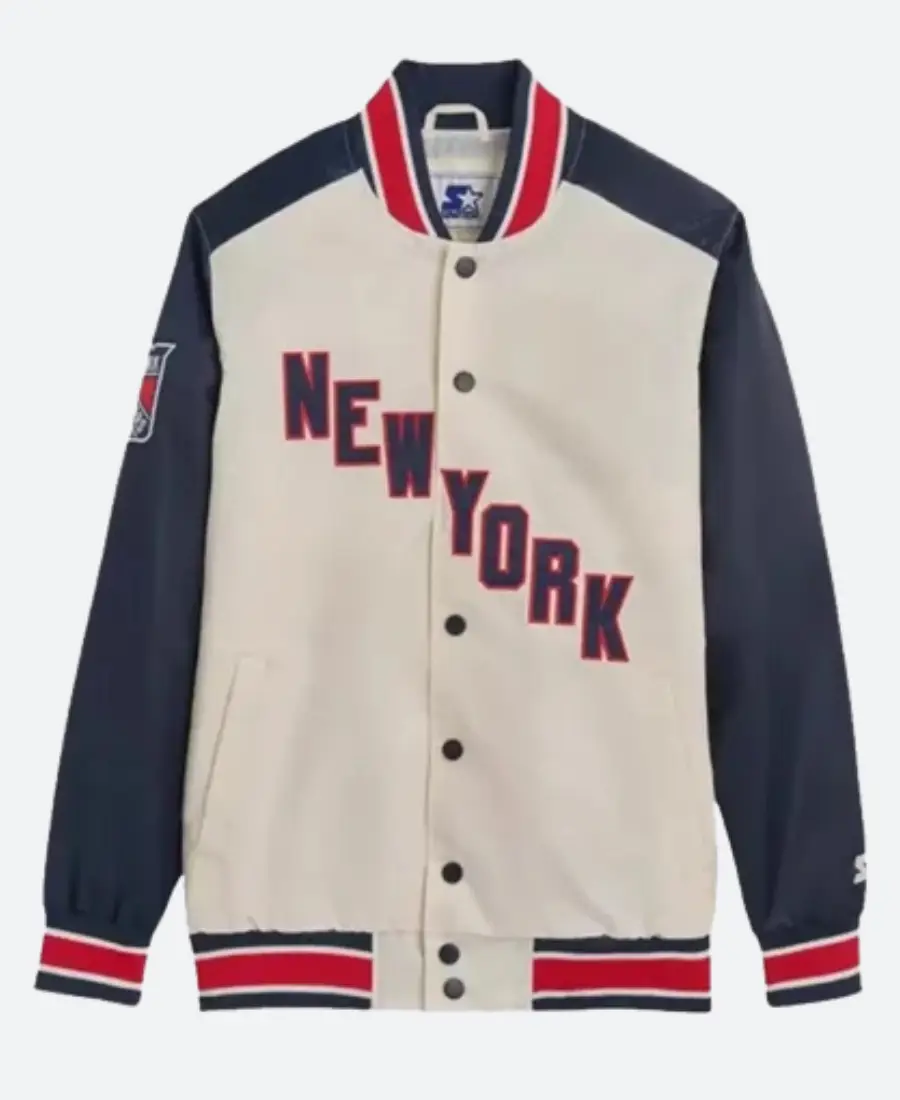 New York Rangers The Renegade Varsity Jacket