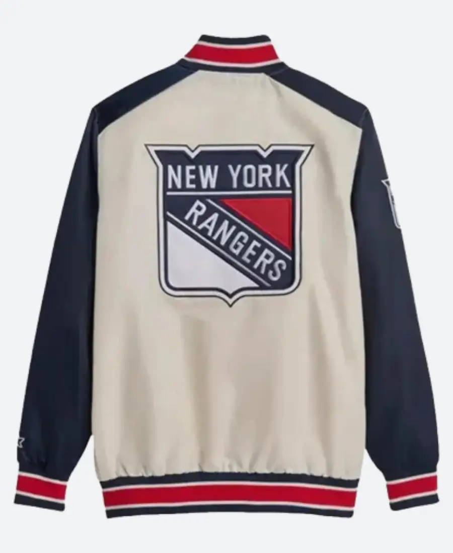 New York Rangers Varsity Jacket