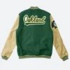 Oakland Athletics Varsity Jacket Back Image