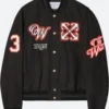 Off-White x Paris Hilinski Golf Varsity Jacket