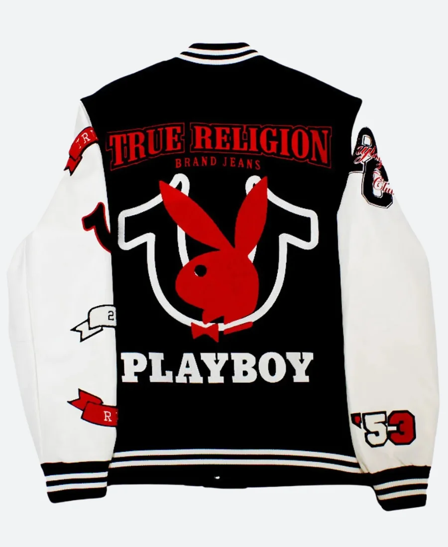 Playboy Club X True Religion Jacket Back Image