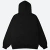 Pray For Lord Blue Souls Black Hoodie Back Image