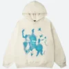 Pray For Lord Blue Souls White Hoodie Front Image