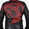 Prototype 2 James Heller Leather Jacket Back Image