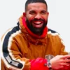 Raptors Vs Thunder Drake Jacket Drake Wearing Image