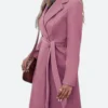 Red Sparrow Stephanie Boucher Trench Coat Side Image