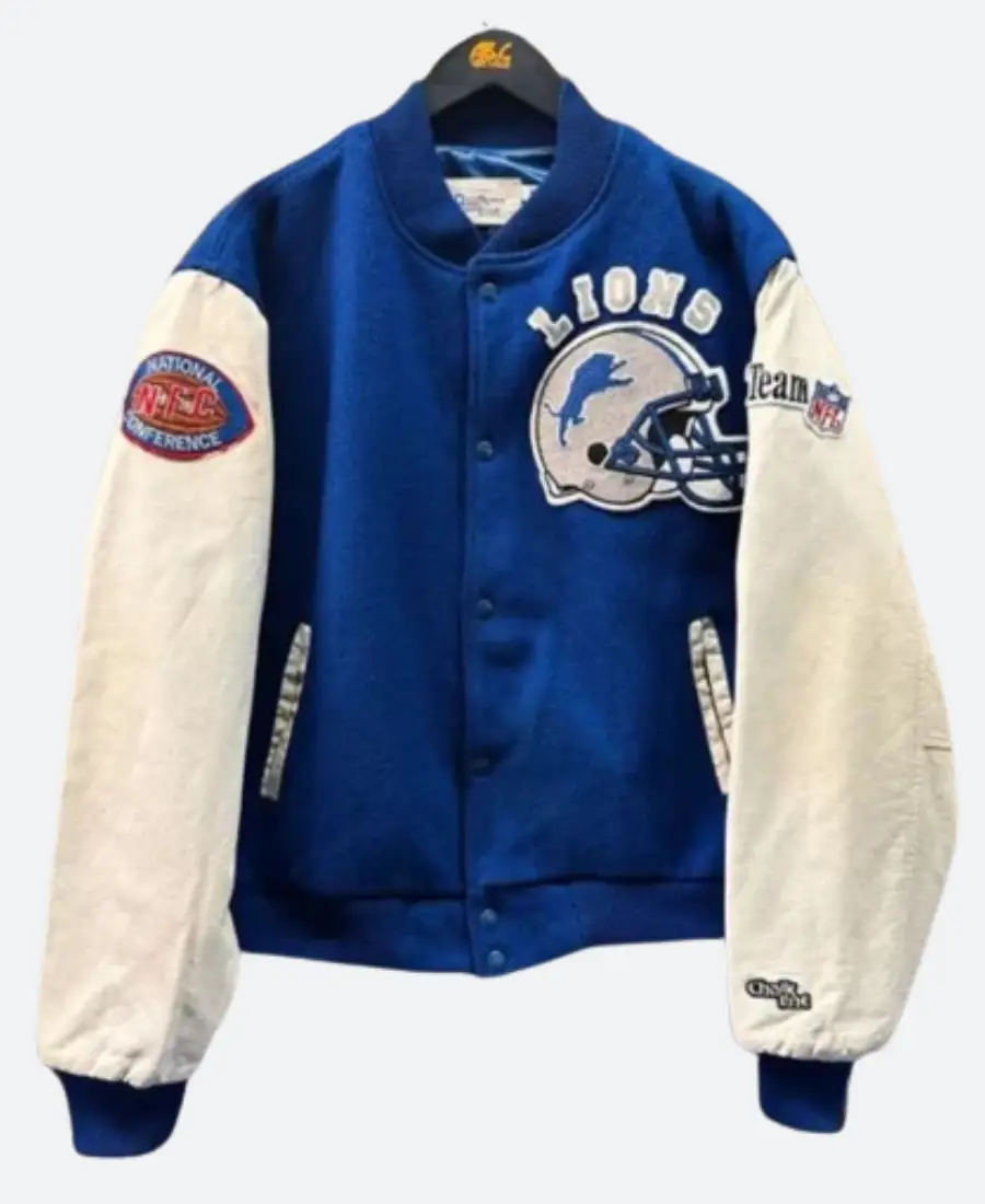 Shaboozey Detroit Lions Varsity Jacket