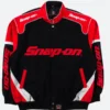 Snap On Black & Red Racing Jacket Front Image