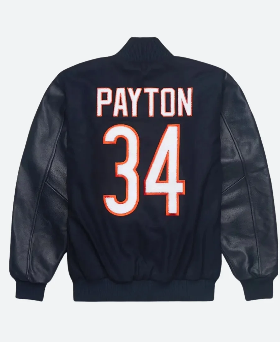 Starter X Walter Payton Jacket Back Image